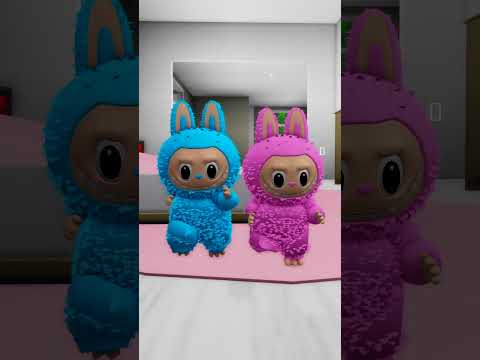 the labubus caught the robber🤗💞#robloxshorts #roblox