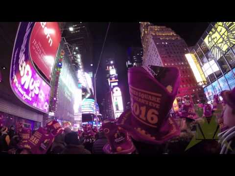 Times Square Ball Drop 2016