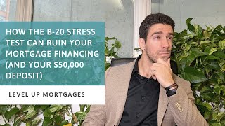 How The B-20 Stress Test Can Ruin Your Mortgage Financing (And Your $50,000 Deposit)