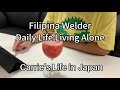 Living Alone in Japan/ Welder’s Salary Day/Self-service Automated Milling Machine/ Watermelon juice