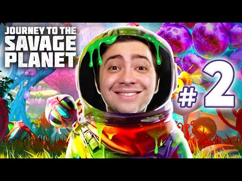 alanzoka jogando Journey to the Savage Planet - Parte 2