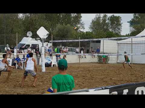 Abbiati Andreatta VS Alfieri Sacripanti beach VOLLEY Caorle 2020 accesso alla semifinale