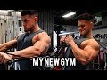 MY NEW GYM | Upper Body Workout | Our Most Epic Trip Ever
