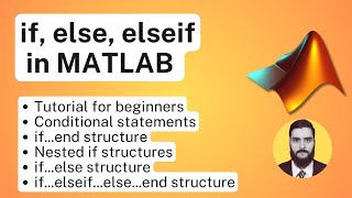if, else, elseif in MATLAB - Conditional Statements