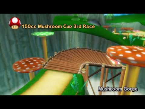 Mario Kart Wii - 150cc Mushroom Cup