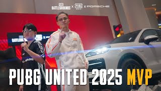 PUBG UNITED 2025 MVP┃PUBG Esports