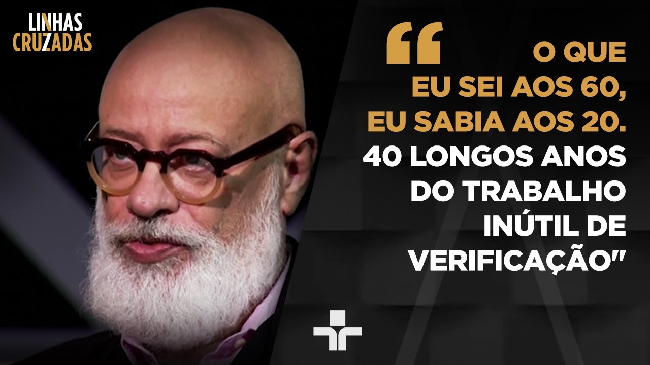 Pondé revela sua máxima filosófica favorita: “Você vai patinar nas mesmas coisas de sempre”