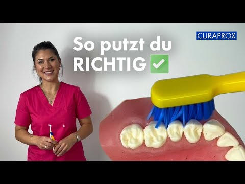 So putzt du deine Zähne wirklich richtig! 🪥 | Nancy Djelassi erklärt’s mit Curaprox