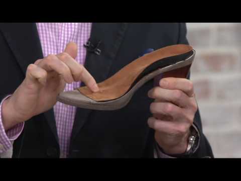Vionic Orthotic Suede Peep-Toe Ankle Boot - Harlow on QVC