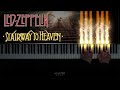 LED ZEPPELIN - Stairway to Heaven. 1971 ~ Rick Wakeman piano cover