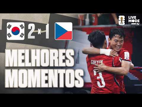 Coreia do Sul 2-1 Chéquia (WC 2026)