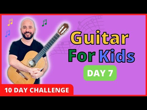Guitar Lesson #7 | Happy Birthday Song On Guitar For Children And Parents [FREE 10-Day Course]