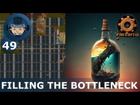 FILLING THE BOTTLENECK - Step 49: Factorio Megabase (Step-By-Step)