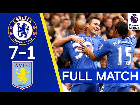 Chelsea 7-1 Aston Villa | FULL MATCH | Premier League 09/10