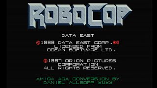 [Commodore Amiga] ROBOCOP ARCADE (indie WIP)
