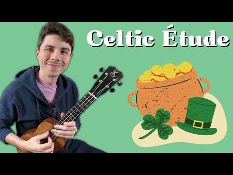 Celtic Ukulele Etude || Learn How To Fret Notes With Your Thumb!