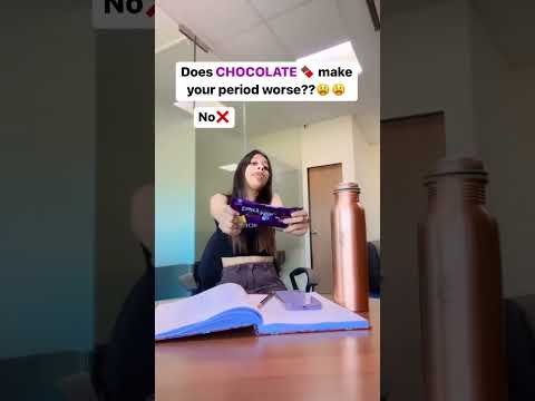 Chocolates for period cramps #shorts #periods #chocolate.