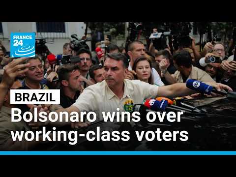 Some Brazilians long associated with the left now shift towards Flavio Bolsonaro