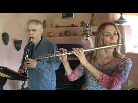 Etz Harimon ~ Tree of Life ~ Flute & clarinet duet by Alma & Windy Dankoff