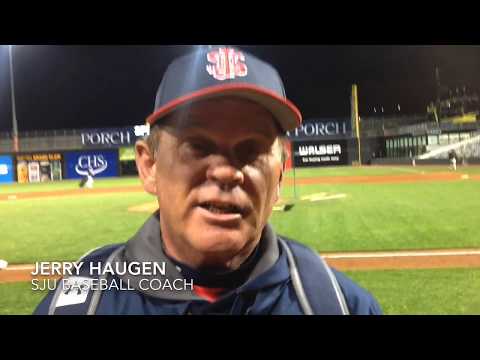 Post-Game Interview w/SJU Baseball Coach Jerry Haugen - 2019 MIAC Tournament