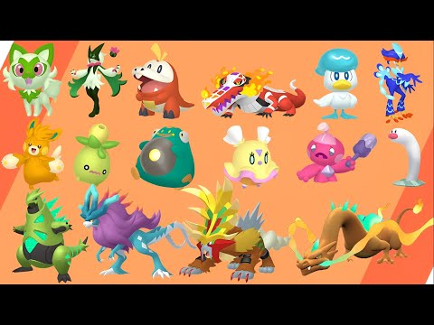 TUTTI I Pokédex dei Pokémon di GEN 9