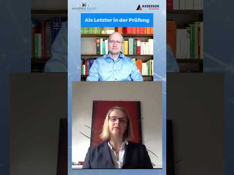 Hilfe, ich bin der Letzte in der mündlichen Prüfung! Insidertipps einer Prüferin vom JPA #shorts