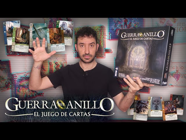 Vídeo relacionado con Devir - Guerra del Anillo: El Juego De Cartas, Juego de Mesa con Amigos, Estratégia, El Señor de los Anillos (BGGAJCSP)