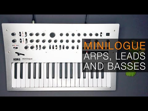 Korg Minilogue Sound Demo: Arps, Basses and Leads