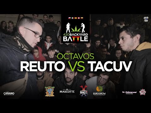 REUTO vs TACUV. 8vos Barcelona. 420 Backyard Battle 2019-20