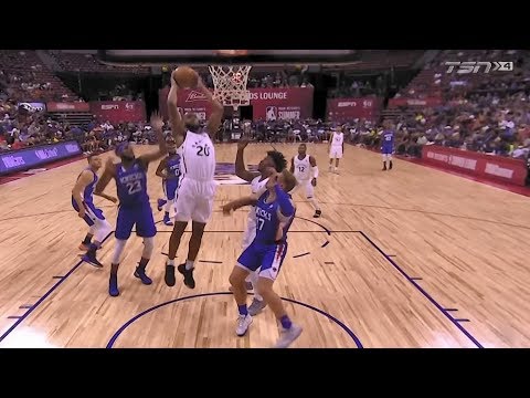 Raptors Summer League: Hernandez Put Back - July 9th, 2019