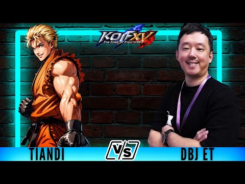 KOFXV DBJ ET Vs TIANDI - Practice set FT 10 Road to Shanghai (Everyone can change characters) #kofxv