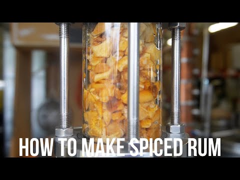 Wie man einen Gewürzrum herstellt