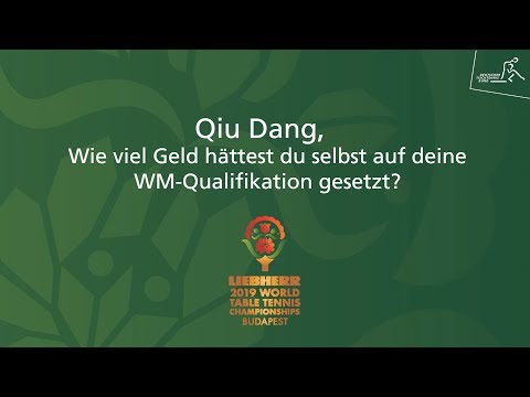 WM 2019 - Qiu Dang: Wieviel Geld hättest du auf deine Quali gesetzt?
