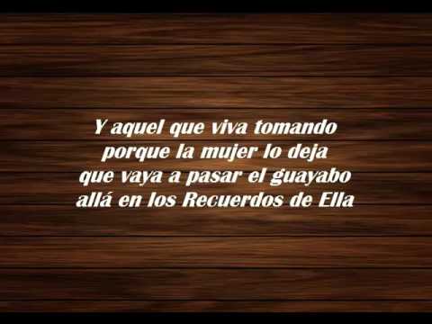Diomedes Diaz - Los Recuerdos De Ella (Letra)