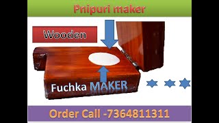 How to make pani puri, CTmela fuchka maker & golgappa machine.