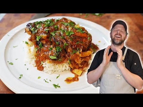 Senegalese Chicken Yassa-Inspired Recipe | Caramelized Onion & Garlic Chicken Thighs Over Rice