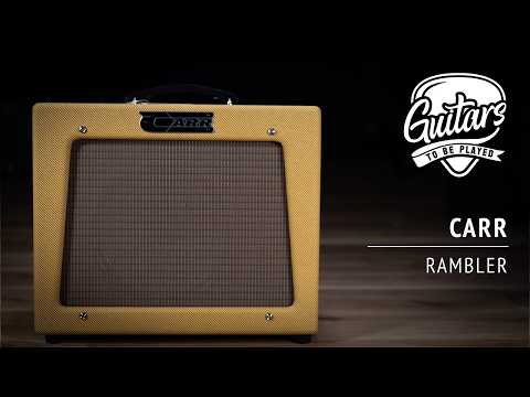 Carr Amps Rambler 26W 1x12” Combo – Tweed image 11