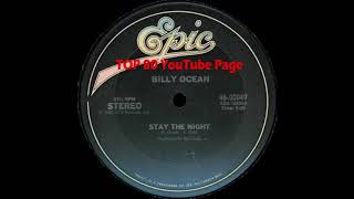 Billy Ocean - Stay The Night (Extended Version)