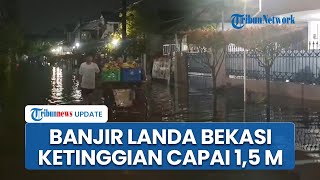 Banjir hingga 1,5 Meter Rendam Perumahan Duta Indah Bekasi usai Diguyur Hujan Sejak Pagi