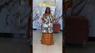 Gorgeous and Elegant Ankara Long dress #zamakalefashion #fashion #africanfashion #fashionstyle