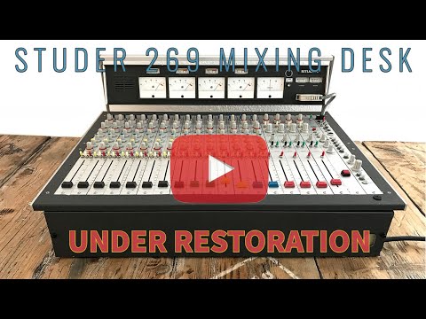 STUDER 169 / 269 mixing board restoration