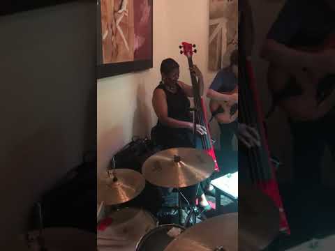 Kim Clarke Trio 7/13/19 Bass Solo