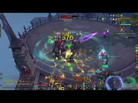 +20 Halls of Atonement 28:00 - Prot Paladin PoV, no commentary - WoW Shadowlands 9.1.5