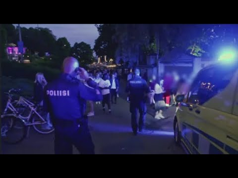 Aggressiivinen nuori uhkaa hypätä sillalta - POLIISIT TURKU