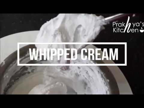 whipped cream