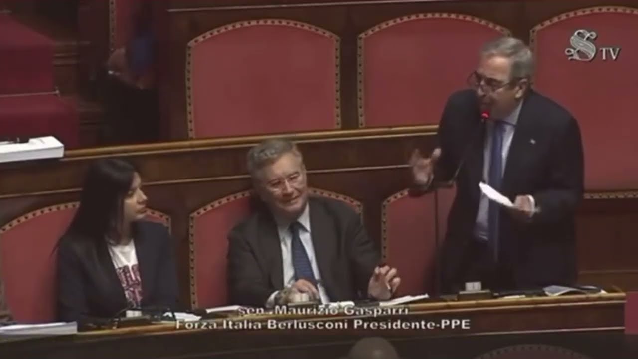 GASPARRI: "LA SINISTRA REGALA PIPETTE, COME SI FA A VOTARE CONTRO LA TUTELA DEI GIOVANI?"