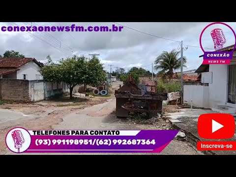 Caminhão e Trator continua Parado na Rua Brasil Caiado e Até Agora nad