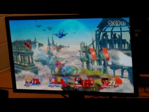 Seth (Yoshi) & Naoto (Mac) vs Ned (Cloud) & Zinoto (Diddy) at Midwest Mayhem 7