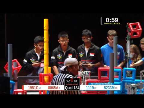 2015 VRC-MS Oppo Q184 -  (1981C 1119) 69-Opportunity Div-VRC Middle School-VEX Worlds 2015