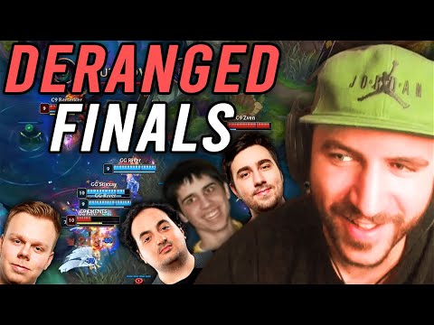 THE MOST DERANGED LCS FINALS EVER - C9 vs GG | LCS Spring Finals w/ The Boys